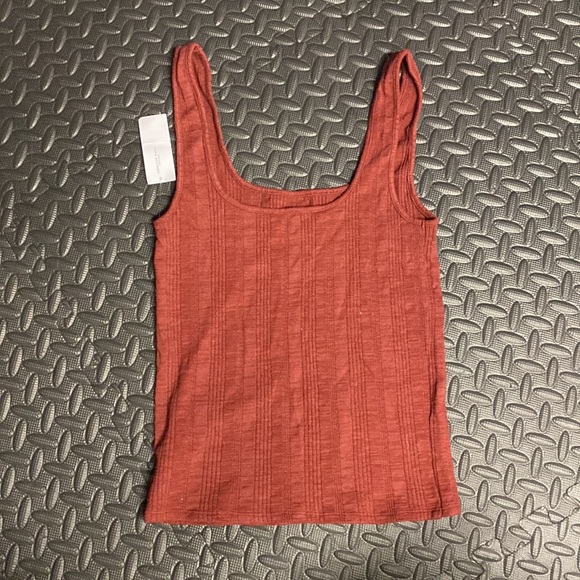 NWT American Eagle Cropped Ribbed Tank size M - Picture 3 of 5